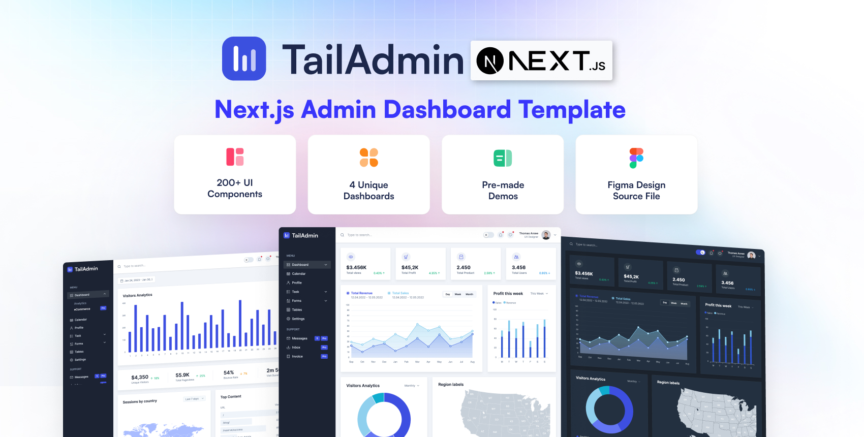 TailAdmin Free Next.js Tailwind CSS Admin Dashboard Template Next